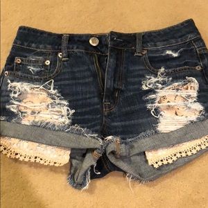 American eagle shorts with cute pockets